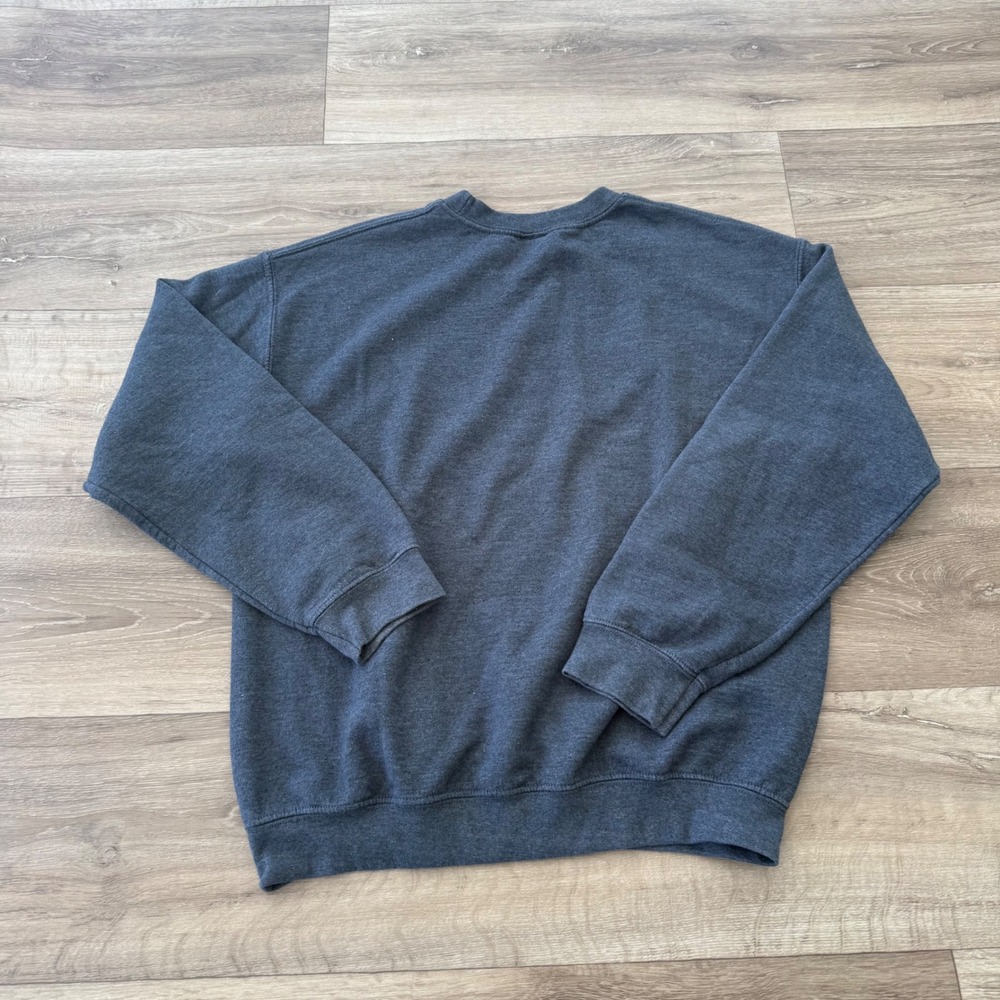 Gameday Couture x Social House Texas Sweatshirt Charcoal Grey Medium Distressed - Picture 6 of 7